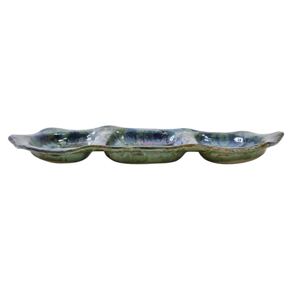 Muted Blues and Greens Trio Tray
