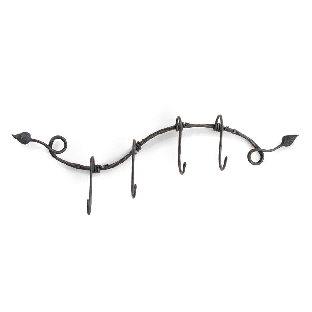 Vine Coat Rack w/ 4 Hooks