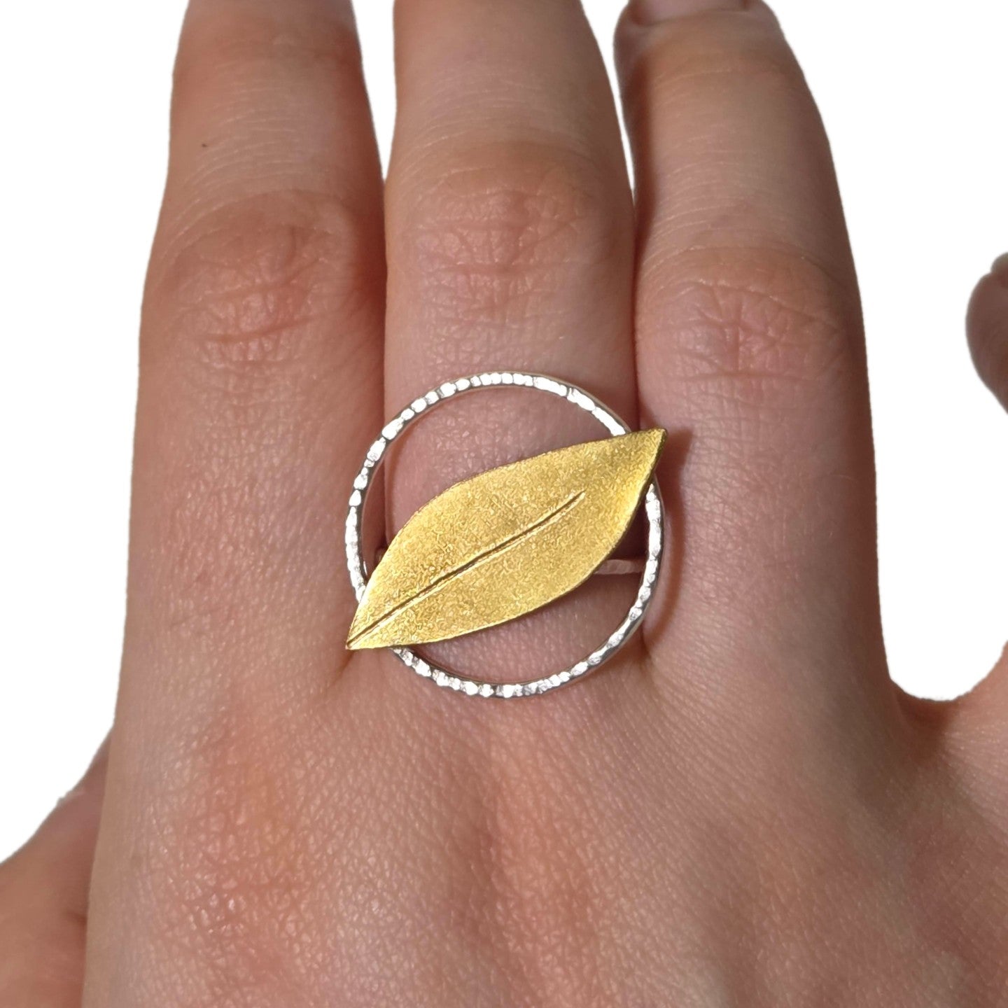 Branch Leaves Ring Circle