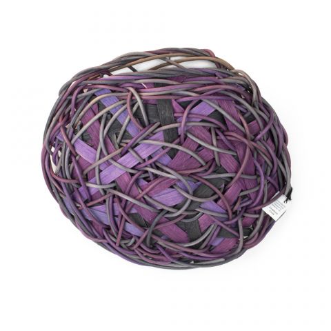Purple Woven Basket-Sm
