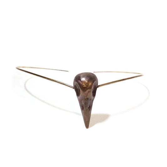 Crow Skull Diadem (brass)