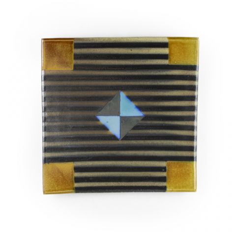 Square Stripe Platter