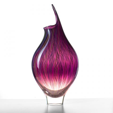 Purple Tusk Vase