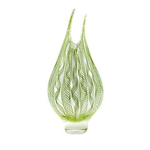 Green Tusk Vase