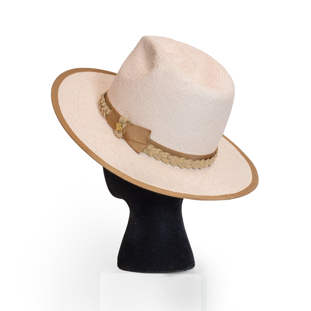 Freddie Blush Panama Fedora