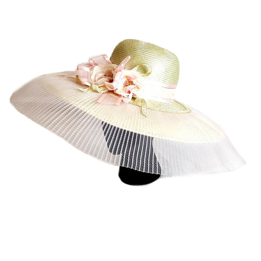 "Clara" Parisal Straw Hat