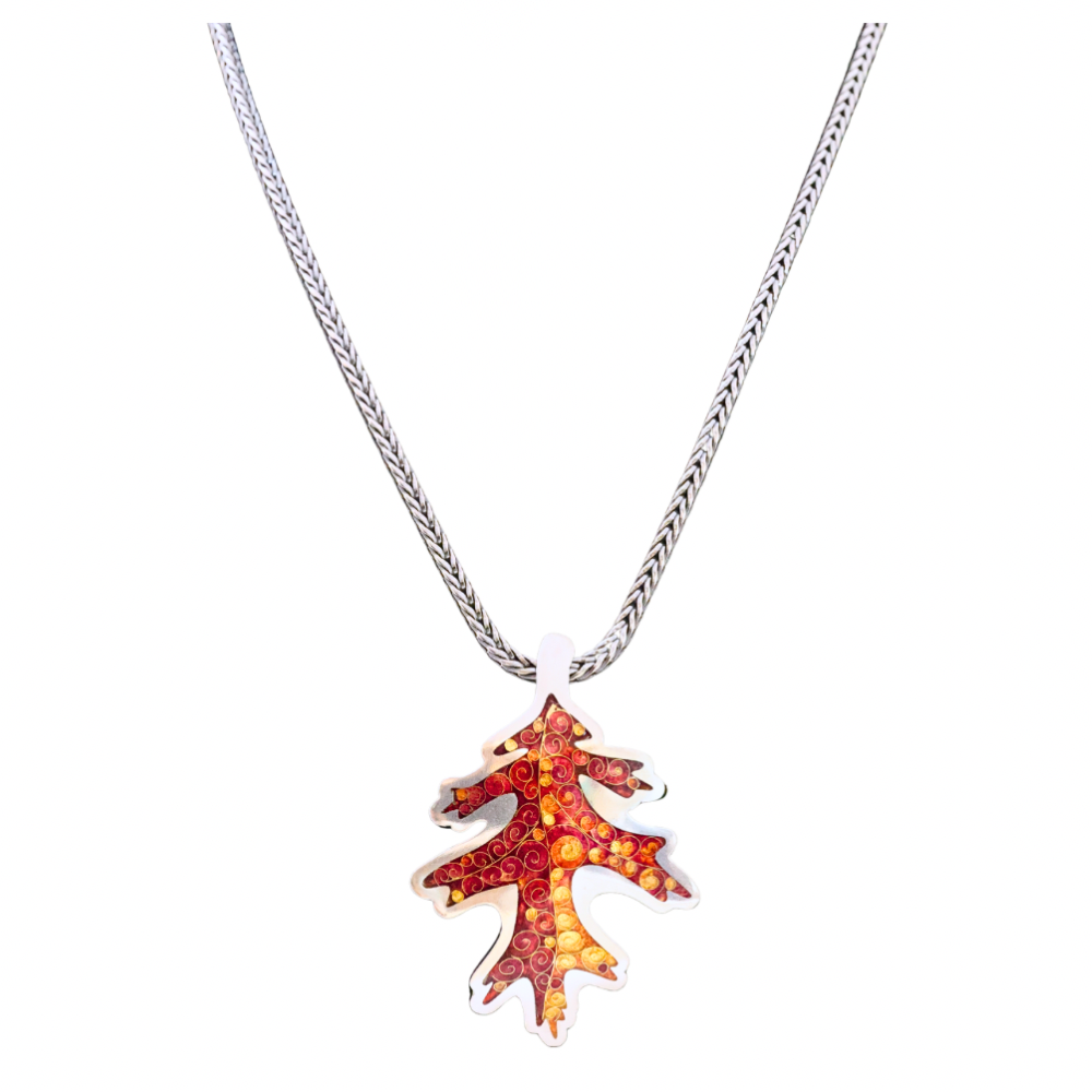 Autumn Leaf Pendant