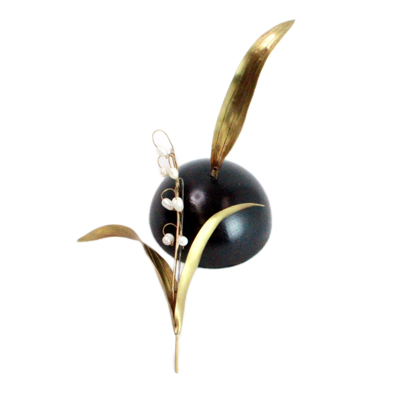 Lily of the V. Brooch/Sculpture