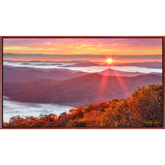 Blue Ridge Autumn Sunrise